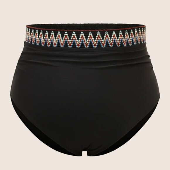 Plus Size Women's Swimming Trunks in Black 3XL ( us size 22) - Picture 3 of 3